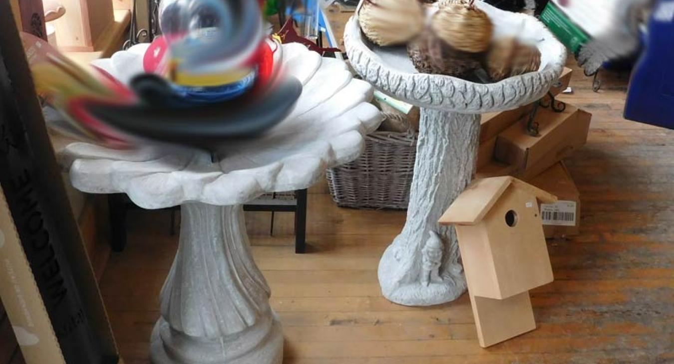 bird baths